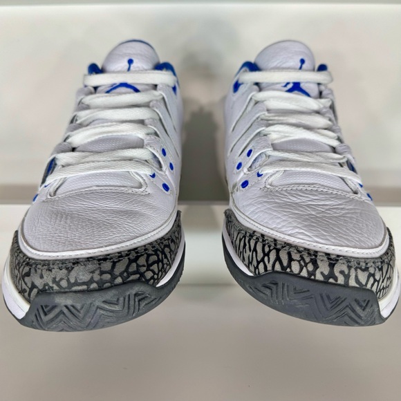 Nike Zoom Vapor AJ3 Men’s Size 10 DV9367-100 
“Jordan 3 X Federer” Racer Blue - Picture 11 of 16